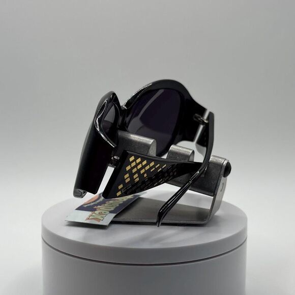 NOS Vintage Y2K Designer Sunglasses | Cole Haan | Oversized Black Plastic Style main image 9